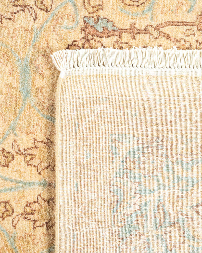 Wetlet One-of-a-Kind Hand-Knotted Area Rug Ivory, 6'3"x8'9"