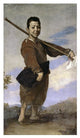 "Club-Footed Boy" Digital Paper Print by Jusepe de Ribera, 19"x32"