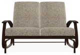 Belle Isle Cushion Deep Seating 2-Seat Glider, Restore Sparrow/Kona