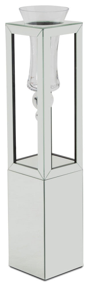 Montreal 37" Mirrored Floor Vase