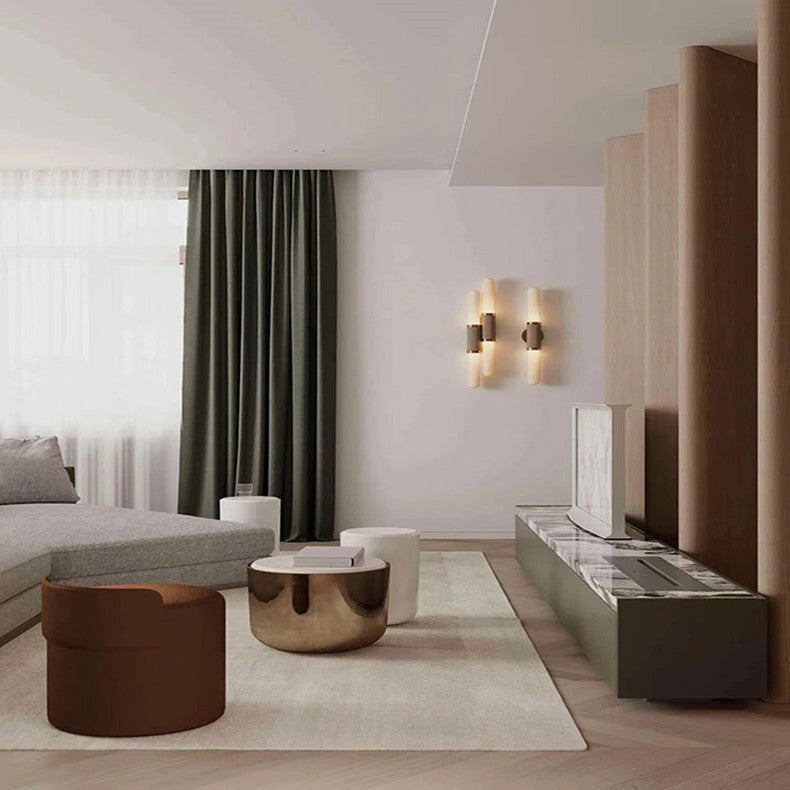 Luxury LED Wall Lamp in a Nordic Style for Dining Room, Restaurant, 2 Lights