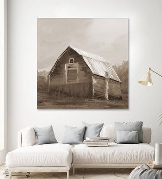 Red Barn - 84 x 84 by Liz Jardine