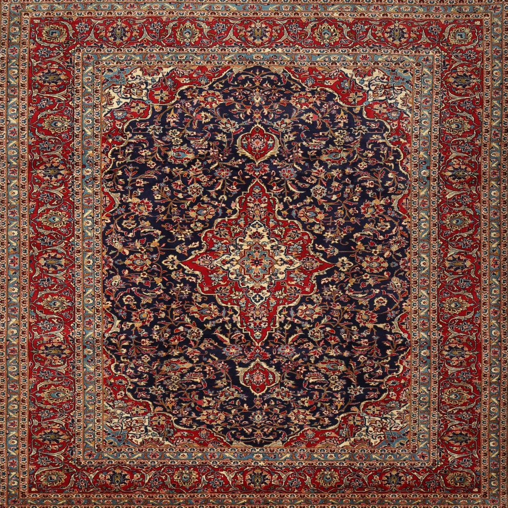 Ahgly Company Indoor Square Traditional Area Rugs, 6' Square