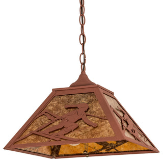 16 Square Alpine Pendant