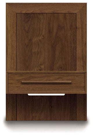 Copeland Moduluxe 35" 24" Box Nightstand To Match Plinth Bed, Saddle Cherry