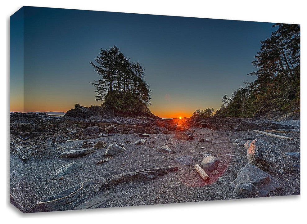 Westcoast Sunset by Tim Oldford, Print on Canvas, 36"x24"