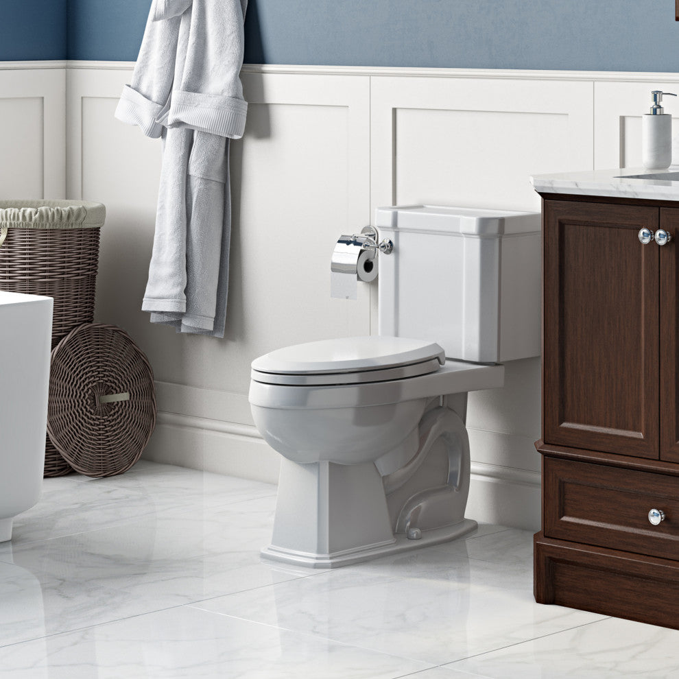 St. Thomas by Icera Richmond 2P Elongated Toilet, White