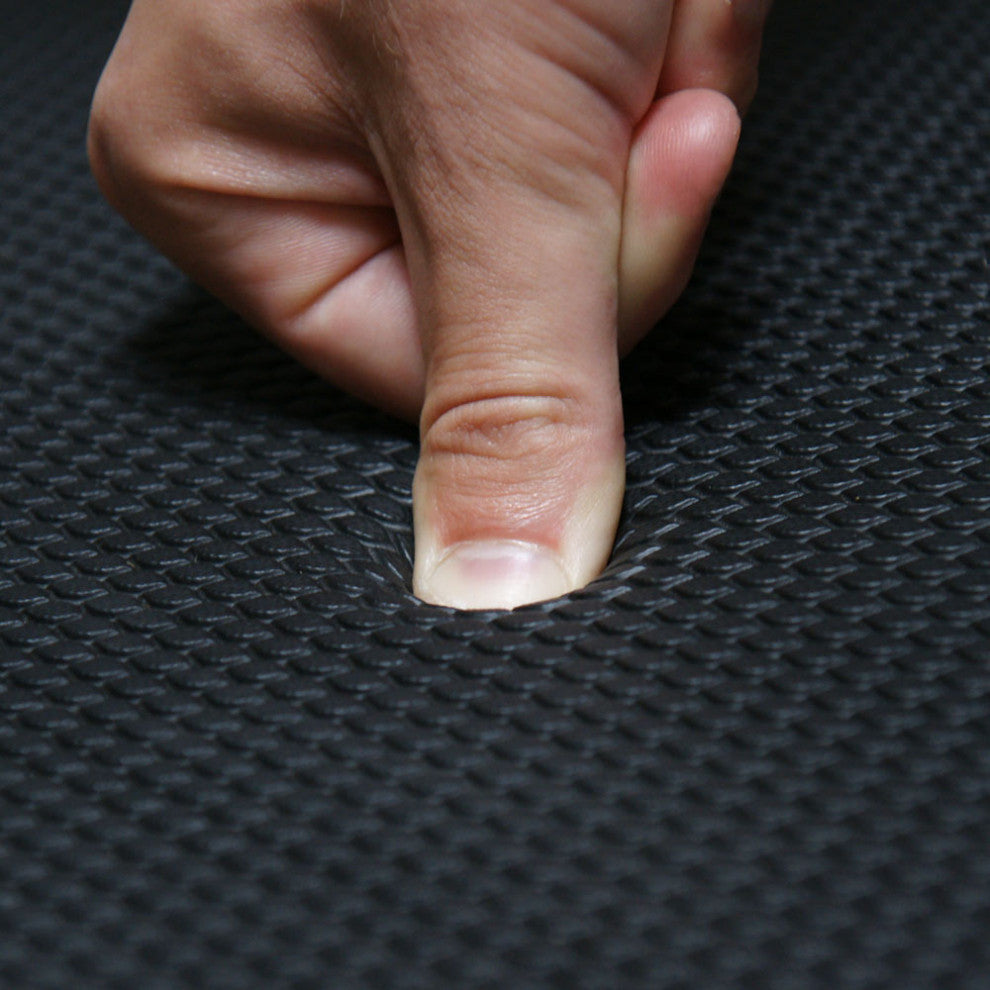 Rubber-Cal Soft Cloud Anti-Fatigue Matting 3/4" Thick, 3'x5' Black