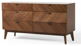 Nova Domus Kamela- Modern Walnut Dresser