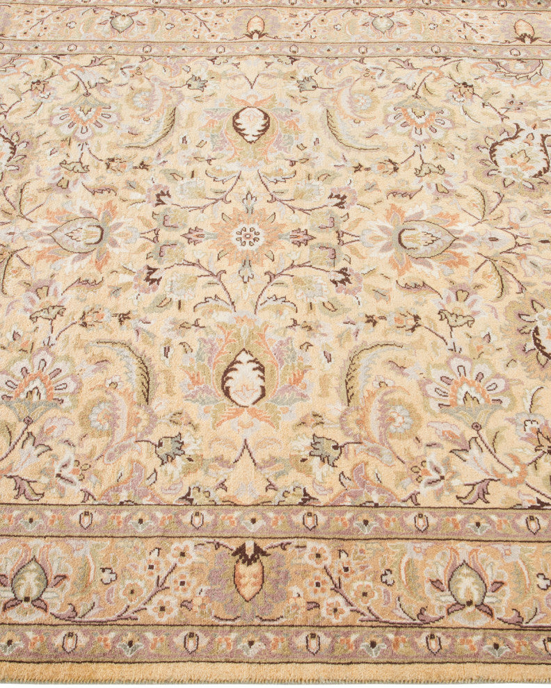Mogul, One-of-a-Kind Hand-Knotted Area Rug Gray, 4' 1 x 5' 10