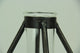Modern Art Glass Tube Bud Vase with Metal Cage Frame Set of 3