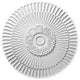 Floral Rush Ceiling Medallion, Large
