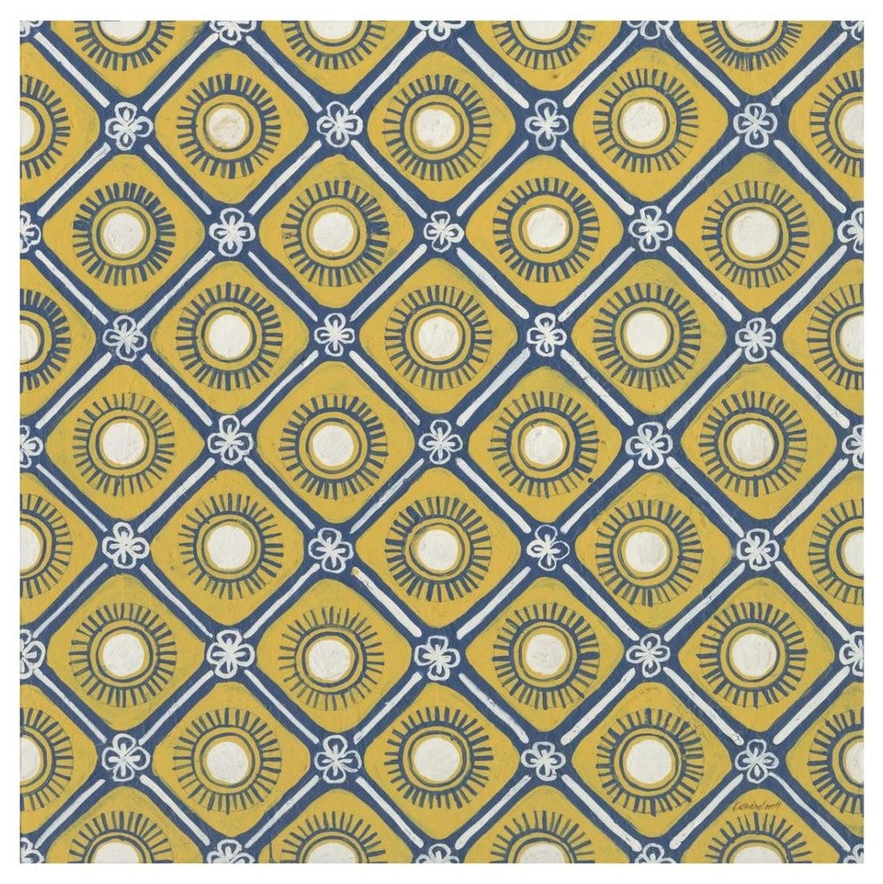"Sunny Designs IV" Digital Paper Print by Kathrine Lovell, 32"x32"