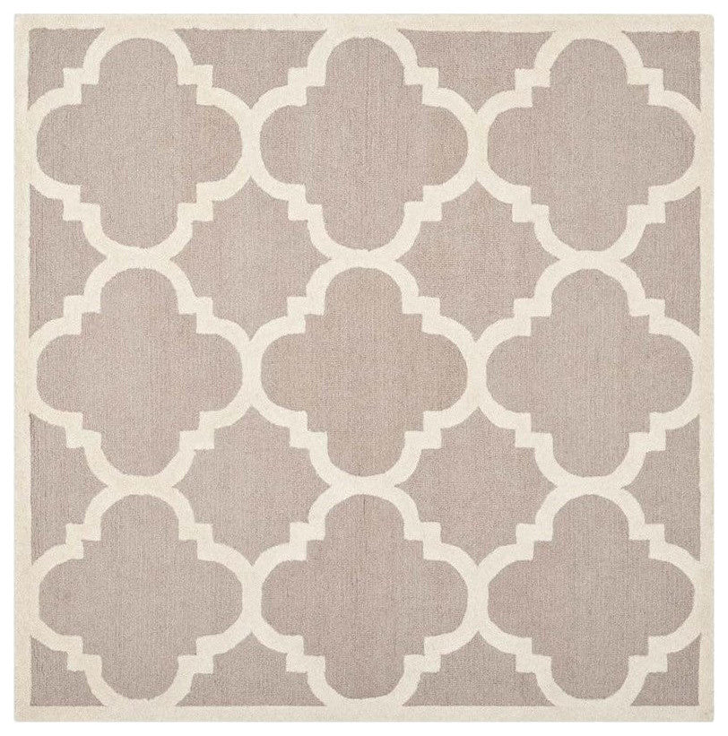 Safavieh Cambridge CAM140J 8' Square Beige Rug