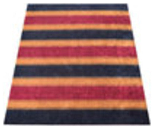HAND KNOTTED LOOM SILK ECO-FRIENDLY RUG-2'8''x12',Runner,Charcoal Gold,Contempor