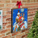 Special Delivery Santa Wooden Wall Art, X-Large 36x24