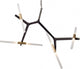 Glass Twist on Rod Light Fixture, Black