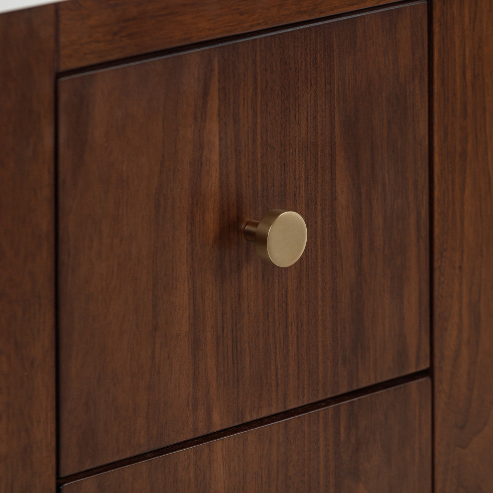 Zoe Vanity Only, Walnut Collection, 48"