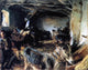 John Singer Sargent Stable at Cuenca, 20"x25" Gallery Wrapped Canvas Print