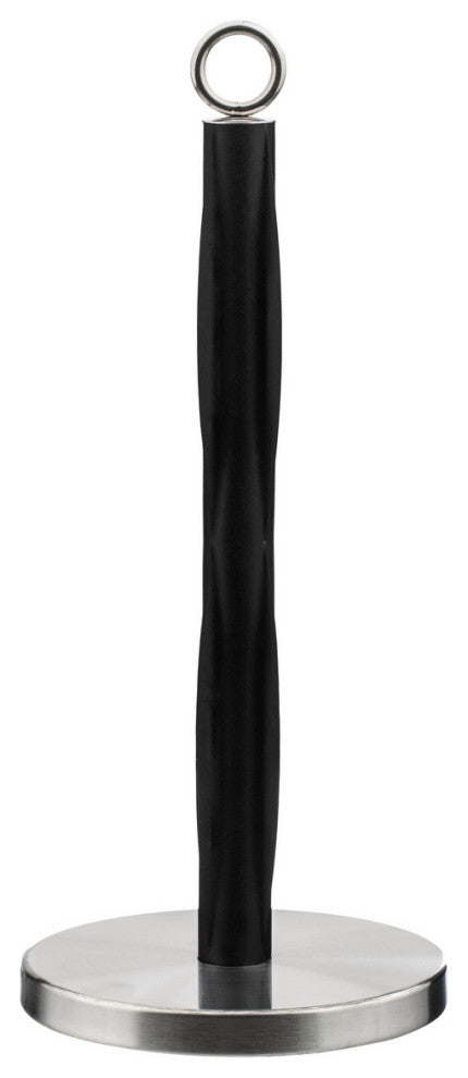 Jiallo Paper Towel Holder with Black Ridges