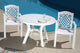 Compamia Truva Outdoor Dining Table, White