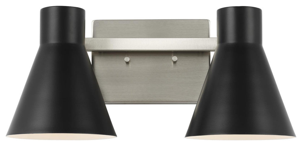 Towner 2-Light Wall/Bath, Black