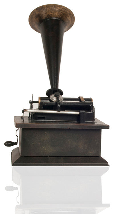 1901 Edison Standard Model A New Style Phonograph Display-Only metal Decor