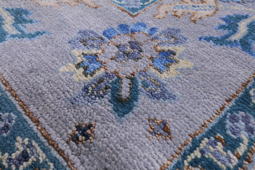 8' 3" X 10' 7" Turkish Oushak Hand-Knotted Wool Rug - Q15457