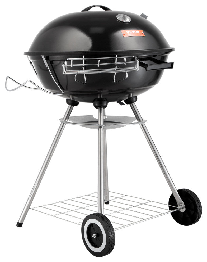 VEVOR 22" Kettle Charcoal Grill BBQ Portable Grill Outdoor Barbecue Cooking
