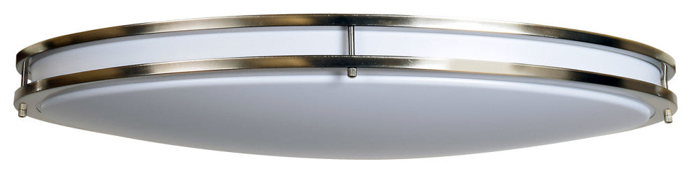 Access Lighting 20468LEDD/ACR Solero Oval 1 Light 32-1/2"W - Brushed Steel