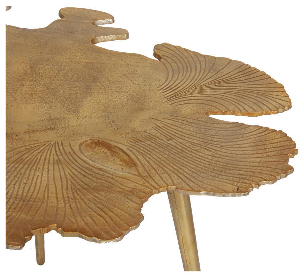 Amoeba Side Table Gold
