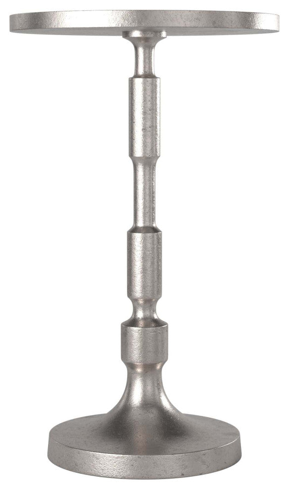 Candlestick Nickel Martini Table