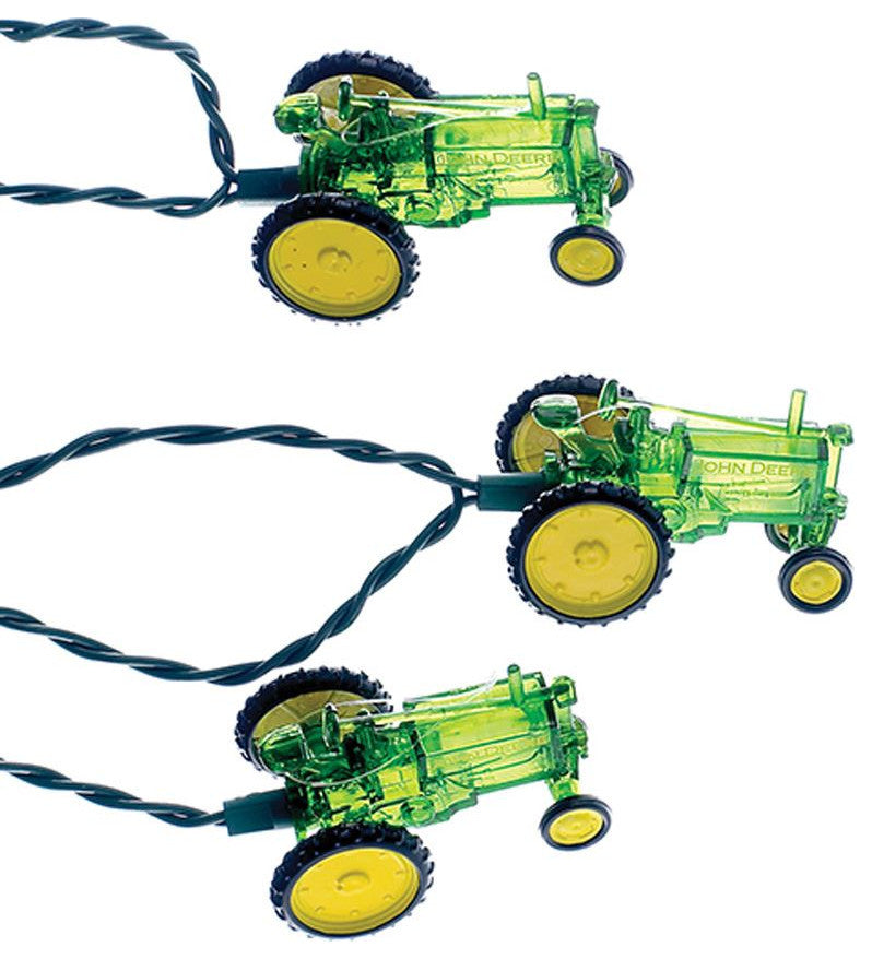 Kurt Adler UL 10-Light John Deere Tractor Light Set