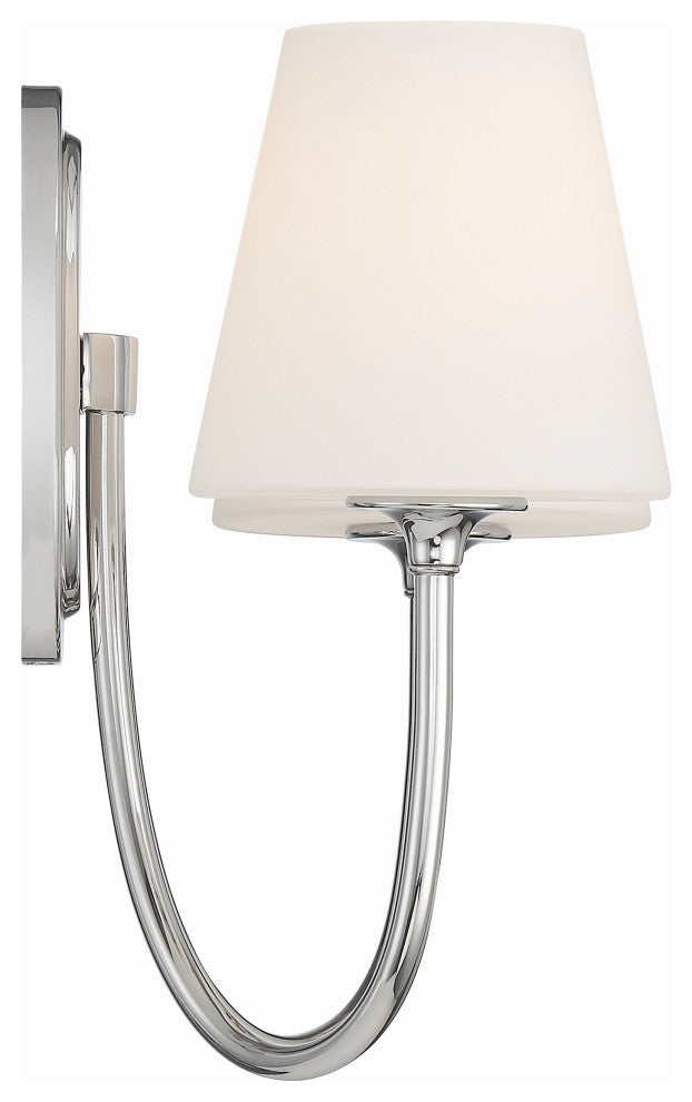 Juno 2-Light Polished Nickel Wall Mount