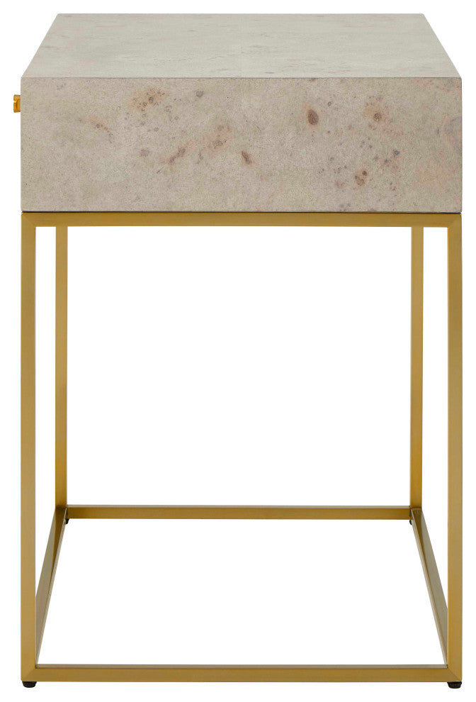 Uttermost Pembrook Light Washed Side Table