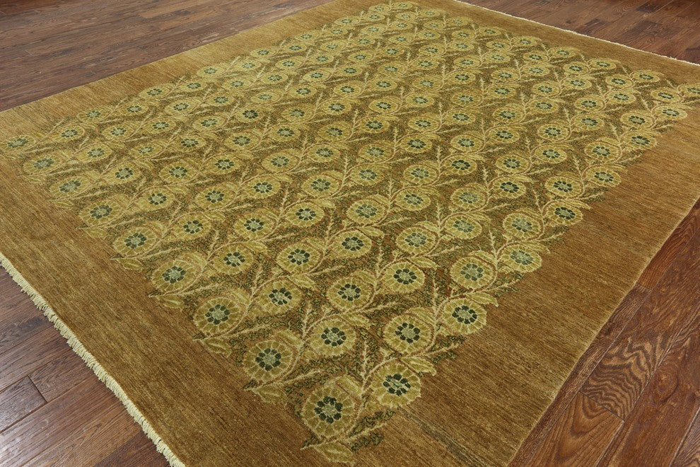 Hand Knotted Chobi Oriental Area Rug 9'x11', W1893