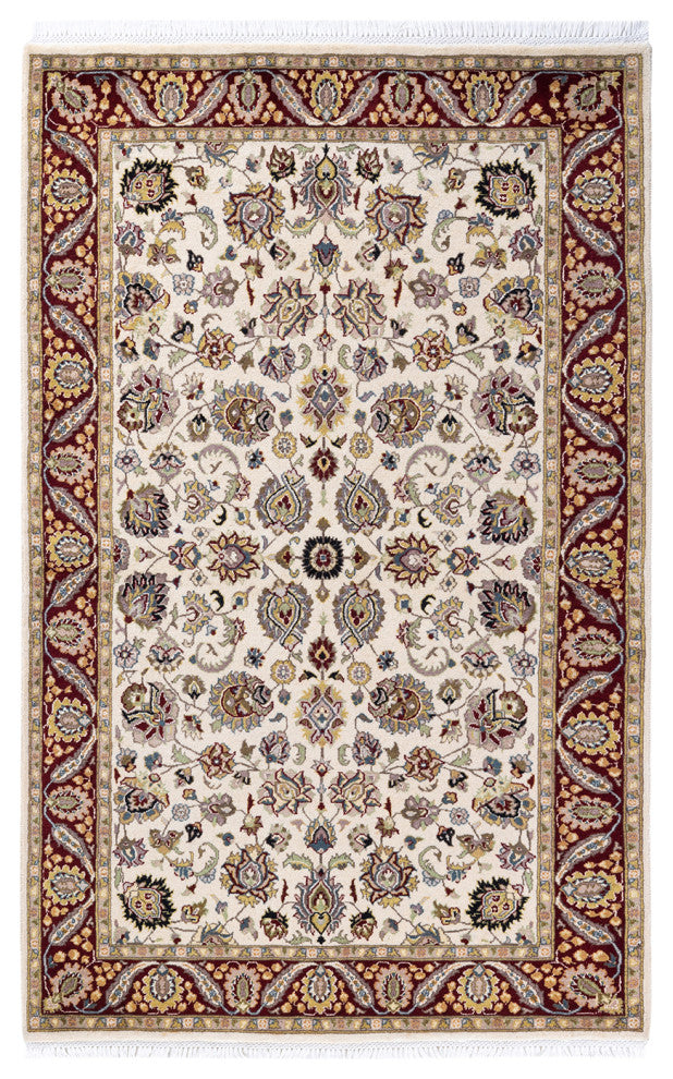 MOGUL, Hand Knotted Area Rug 6' 6" X 4' 1"