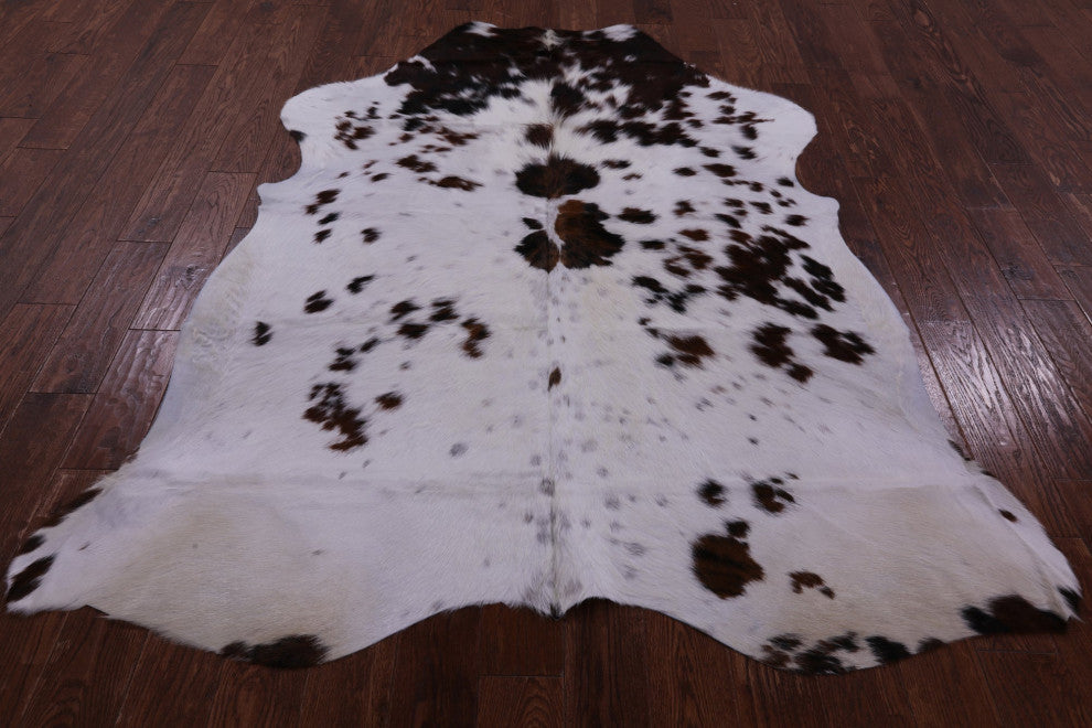 Organic Natural Hair-On Cowhide Area Rug 7' 1" X 5' 9" C1669