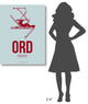 "ORD Chicago Poster 3" Fine Art Print