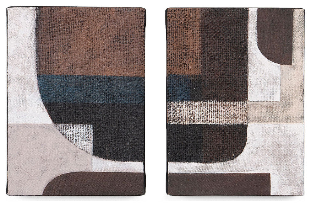 D-Bodhi Artwork - Devotion, Set of 2, Brown