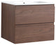 24" Wall-Mounted Bath Vanity, Top and Basin