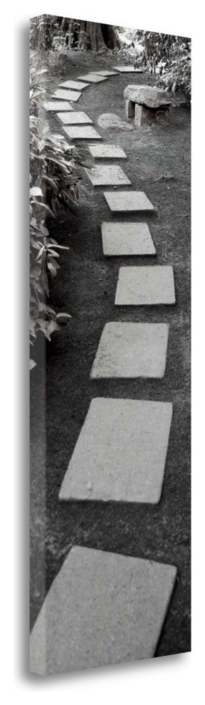 "Japanese Garden - 1" By Alan Blaustein, Giclee Print on Gallery Wrap Canvas