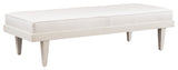 Lagunita Leather Bench