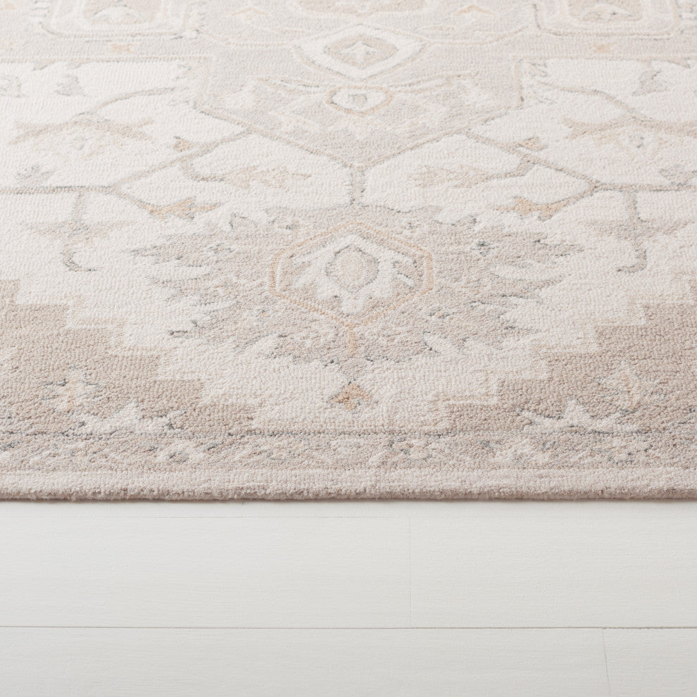 Safavieh Lauren Ralph Lauren Collection LRL6652 Rug, Ivory/Beige, 7' Square