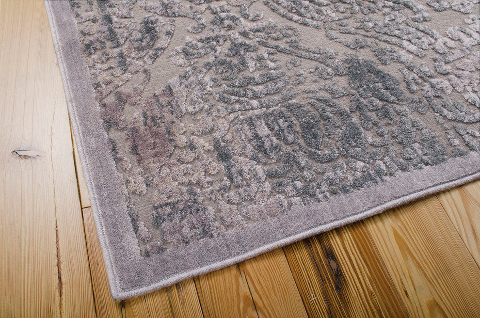 Nourison GRAPHIC ILLUSIONS 131 GREY RUG