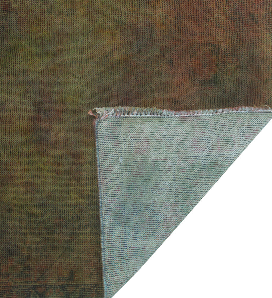 Vintage Distressed Rainbow-dyed Saraï¿½ Brown Runner