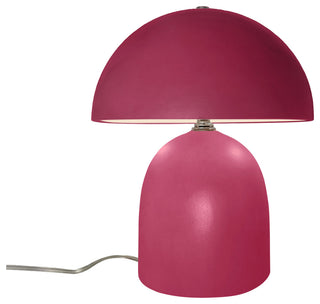 Short Kava Table Lamp, Cerise