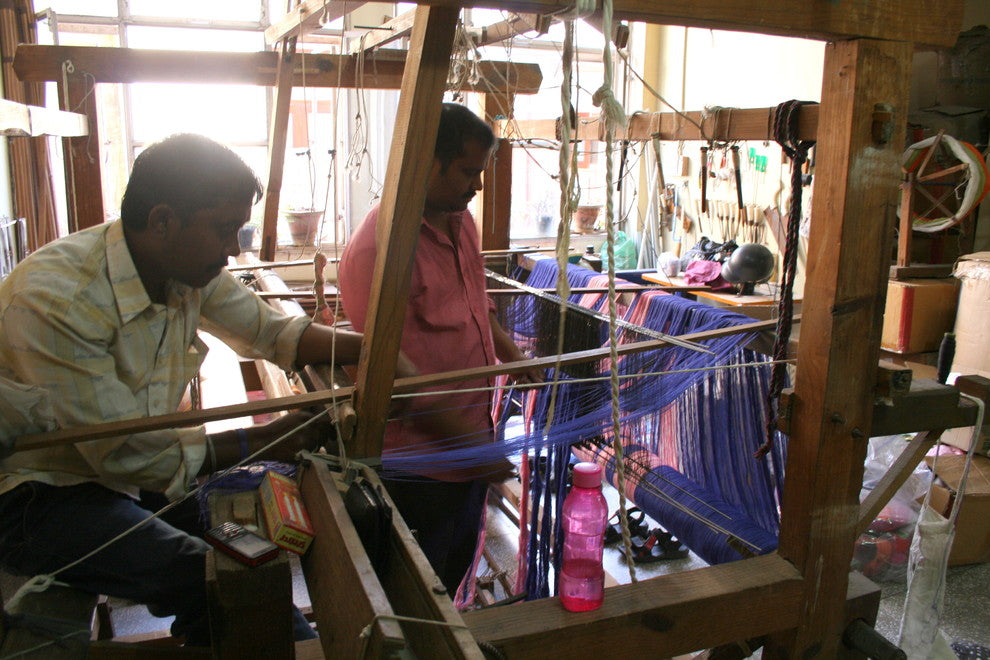 Sage Handwoven Cotton Kitchen Towel