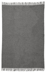 Alpaca Boucle Throw 140x180Cm, Shadow