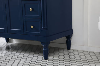Lewis 42" Single Bathroom Vanity, Blue